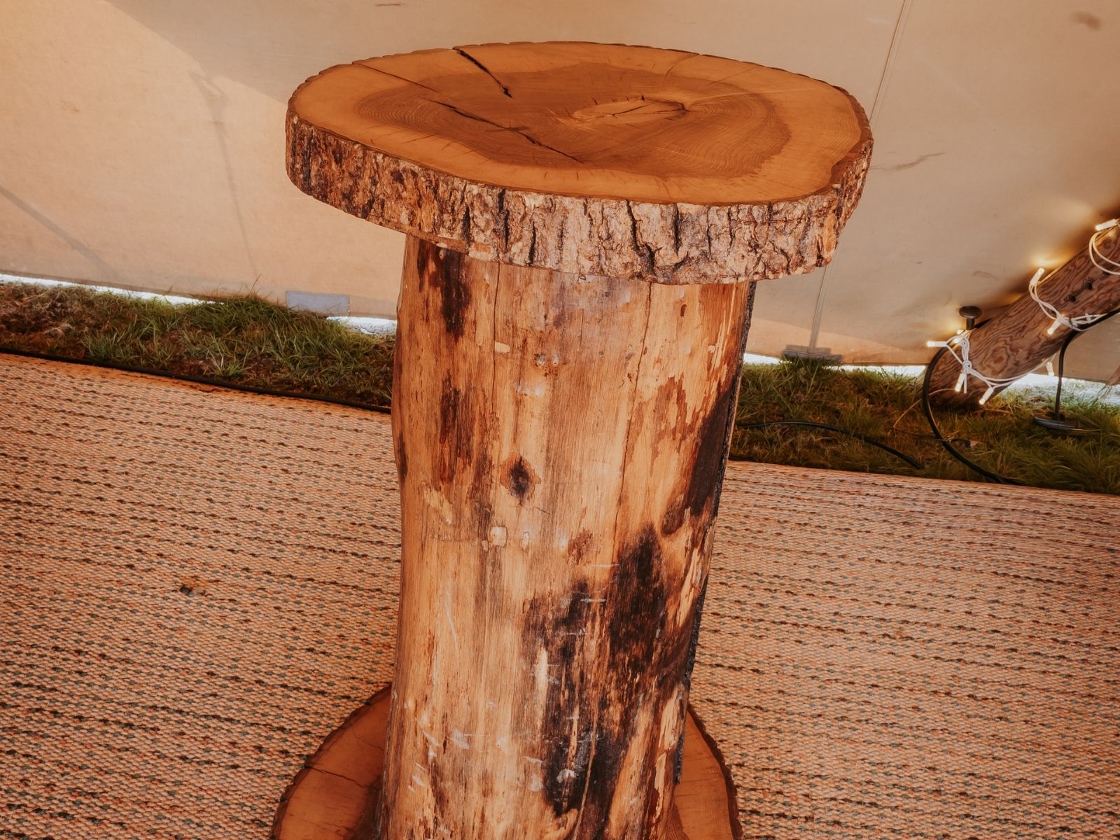 Rustic Cake Stand